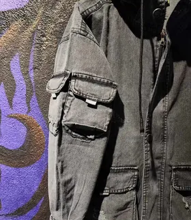 کت جین لانگ کلاهدار