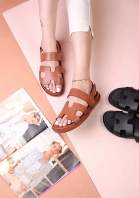 کفش صندل زنانه رکابدار اچ 3012