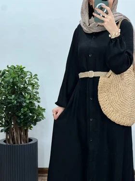 مانتو عبایی بلند بانو