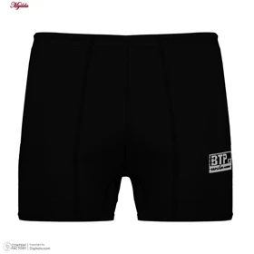 شورت پادار مردانه برهان تن پوش مشکی کد 1004