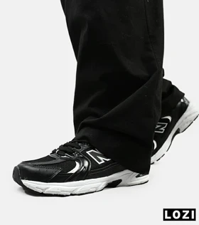 کفش کتانی مردانه و زنانه مشکی NEW BALANCE 530 مدل 4698