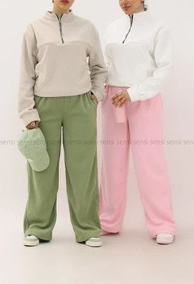 شلوار بگ پلار کمر کش کد1004351