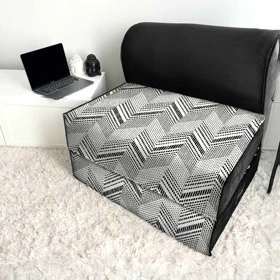 کاناپه تخت شو یک نفره آبستره مدل M1039