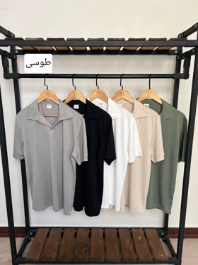 پلوشرت یقه اولد مانی 4233