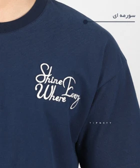 تیشرت لش طرح برگ 1439
