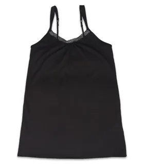 لباس خواب نخی و دانتل Neev نیو کد 4801 مشکی Black