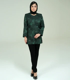 کت ژاکارد زنانه کد 548