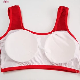 ست شورت و نیم‌تنه دخترانه گربه خوابالو مدل پددار قرمز کد 5164-6