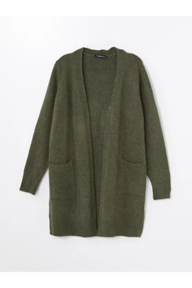 ژاکت کش باف پشمی زنانه اورجینال ال سی وایکیکی lc-waikiki