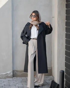 مانتو بهاره پارچه‌ای ترک