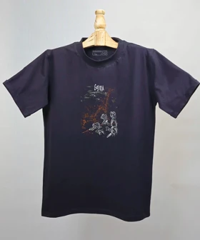 تیشرت مردانه و زنانه مدل پوستر هنری گوژیرا Gojira