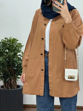 مانتو کتان کاغذی سلین(ایراد دار)