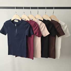 کراپ کبریتی نیم زیپ