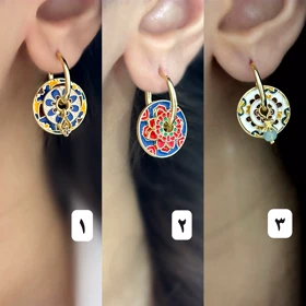 گوشواره میناکاری خاص زنانه 797