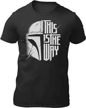 تیشرت لانگ دخترانه مندلورین تیشرت لانگ دخترانه The Mandalorian طرح The Dadalorian