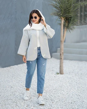 کت کنف پروانه آستین کلوش