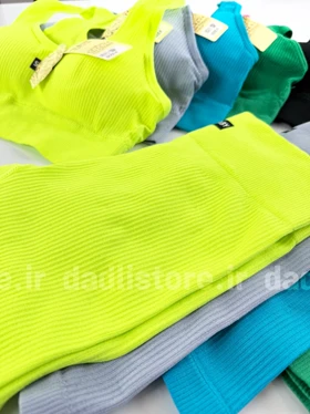 ست نیم‌تنه کاپ‌دار قهرمانی و شورتک کوتاه کبریتی ورزشی Sweet baby