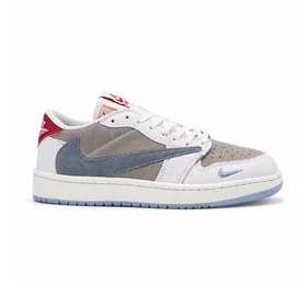 کفش و کتانی مردانه مدل نایک ترویس NIKE TRAVIS رنگ سفید طوسی کد 30867