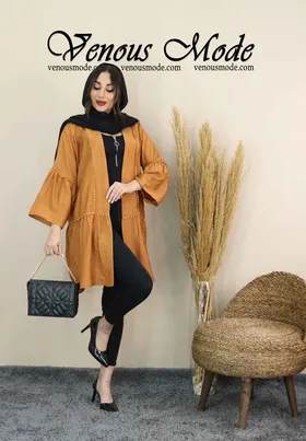 مانتو عروسکی آستین شیپوری
