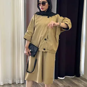 کت و سارافون کتان زارا در 5رنگ
