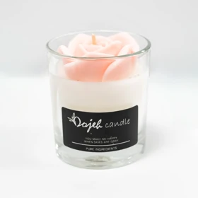 شات شمع دوژه طرح گل