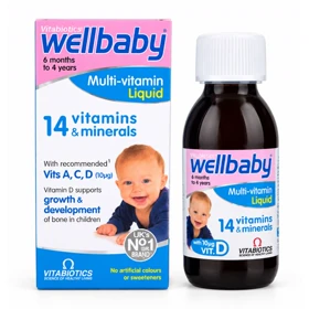 شربت مولتی ویتامین ول بیبی wellbaby