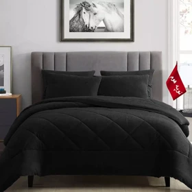 روتختی مینیمال کتان مخمل طرح لوزی