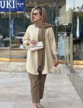 مانتو شومیزی گلوریا