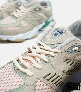 کفش کتانی مردانه و زنانه گلبهی سبز NEW BALANCE 9060