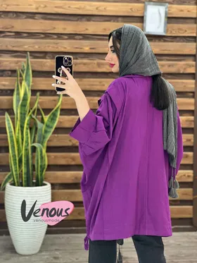 مانتو پانچ دو طرف ژیله