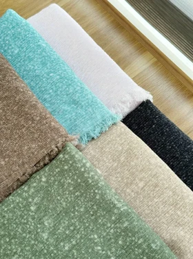 1805- شال لبه ریش پلیسه (ایراددار)