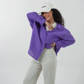 شومیز پری (بنفش)