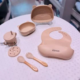 ست ظرف غذا طرح خرس رووکو