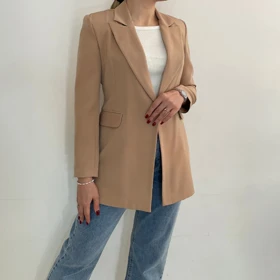 کت زنانه کرپ تافی (Toffie) سین استایل