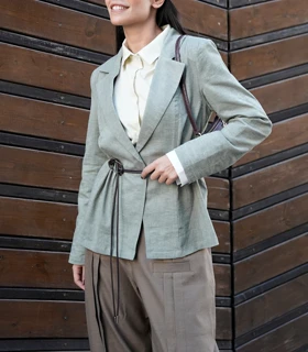 کت لینن کلاسیک