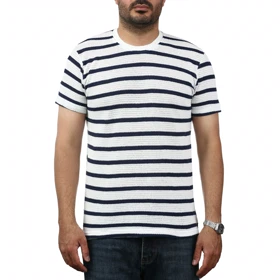 تیشرت آستین کوتاه بافت مردانه سیزر مدل 15512064