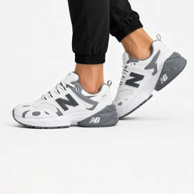 کفش و کتانی مردانه مدل نیوبالانس7030 NEW BALANCE رنگ سفید طوسی کد 7996