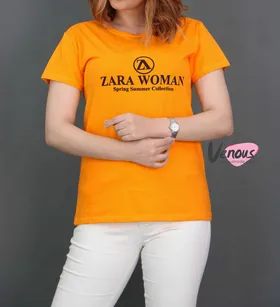 تیشرت طرح ZARA WOMAN