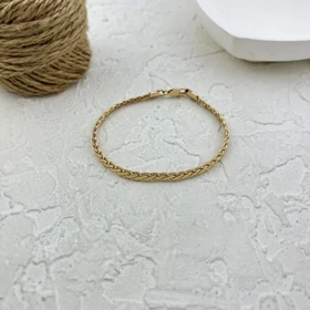 دستبند زنانه طرح بافت ژوپینگ