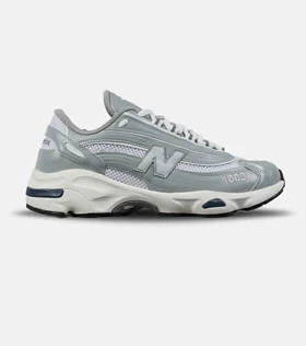 کفش کتانی مردانه و زنانه طوسی سفید New Balance 1000 مدل 7560