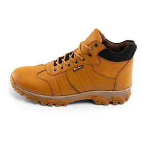 کفش ساق‌دار مردانه عسلی Clarks بند دار
