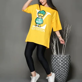 تیشرت زنانه لانگ