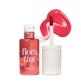 تینت مایع لب و گونه بنفیت مدل Flora Tint حجم 6 میلی‌لیتر
