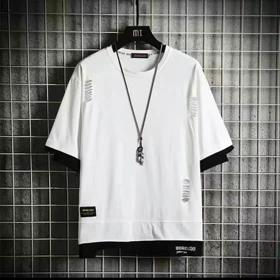 تیشرت زاپ‌دار