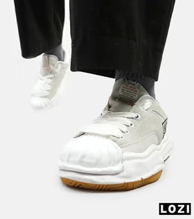 کفش کتانی مردانه طوسی ADIDAS BLAKEY MMY LOW SNEAKER