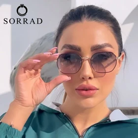 عینک زنانه گوچی / فریم فلزی عدسی پلی کربنات
