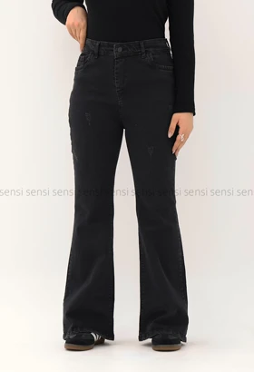 شلوار جین بوت کات کد1005170