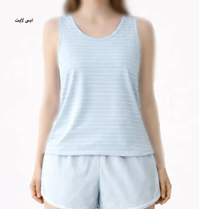 ست تاپ و شلوارک زنانه بهرخ