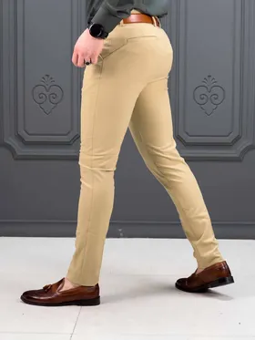 شلوار 3508 ZARA کرم
