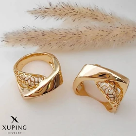 انگشتر ژوپینگ زنانه طرح طلا کد 22782
